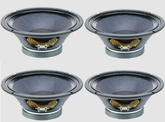 4 x Celestion TF 1225e 8ohm 12" PA Speakers - BUNDLE PACK